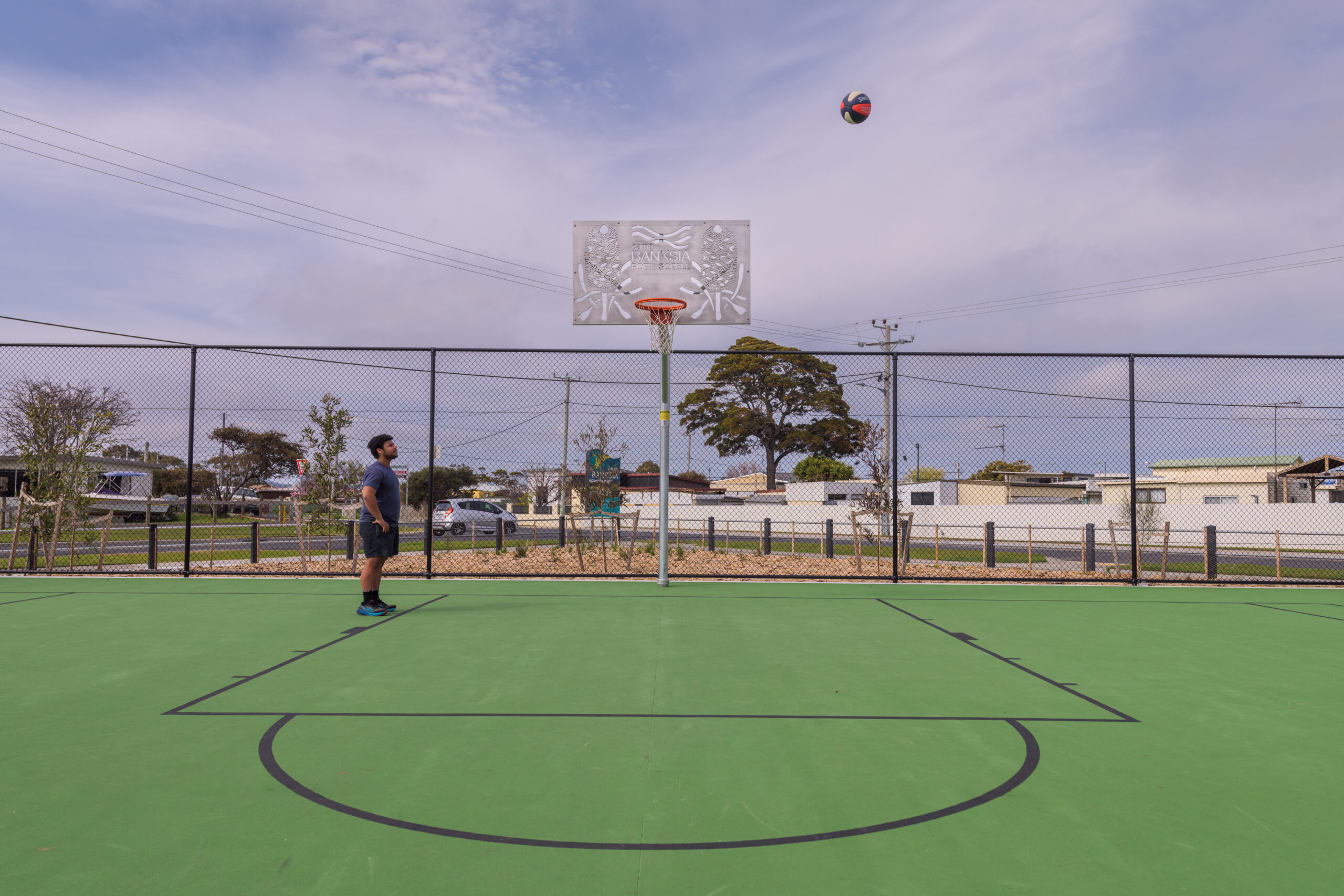 Camp Half Basketball Court